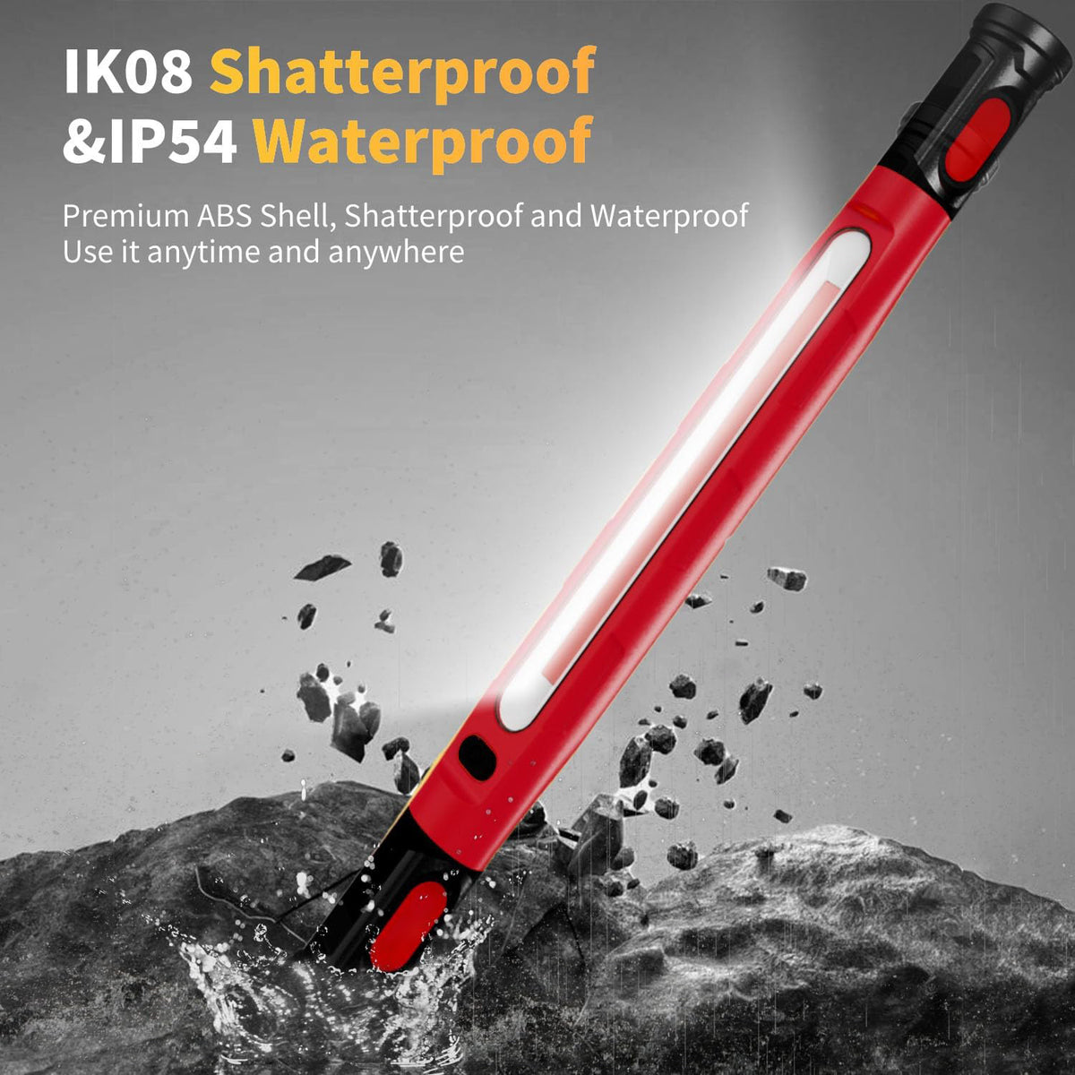 Multifunctional Magnetic LED Work Light with Hook