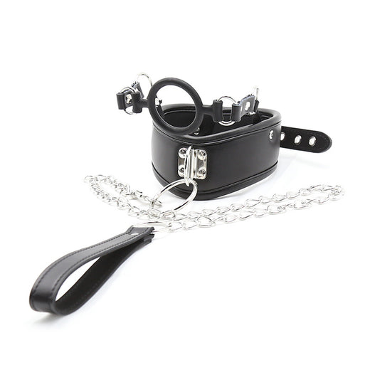 Leather Neck Cover Adult Toy