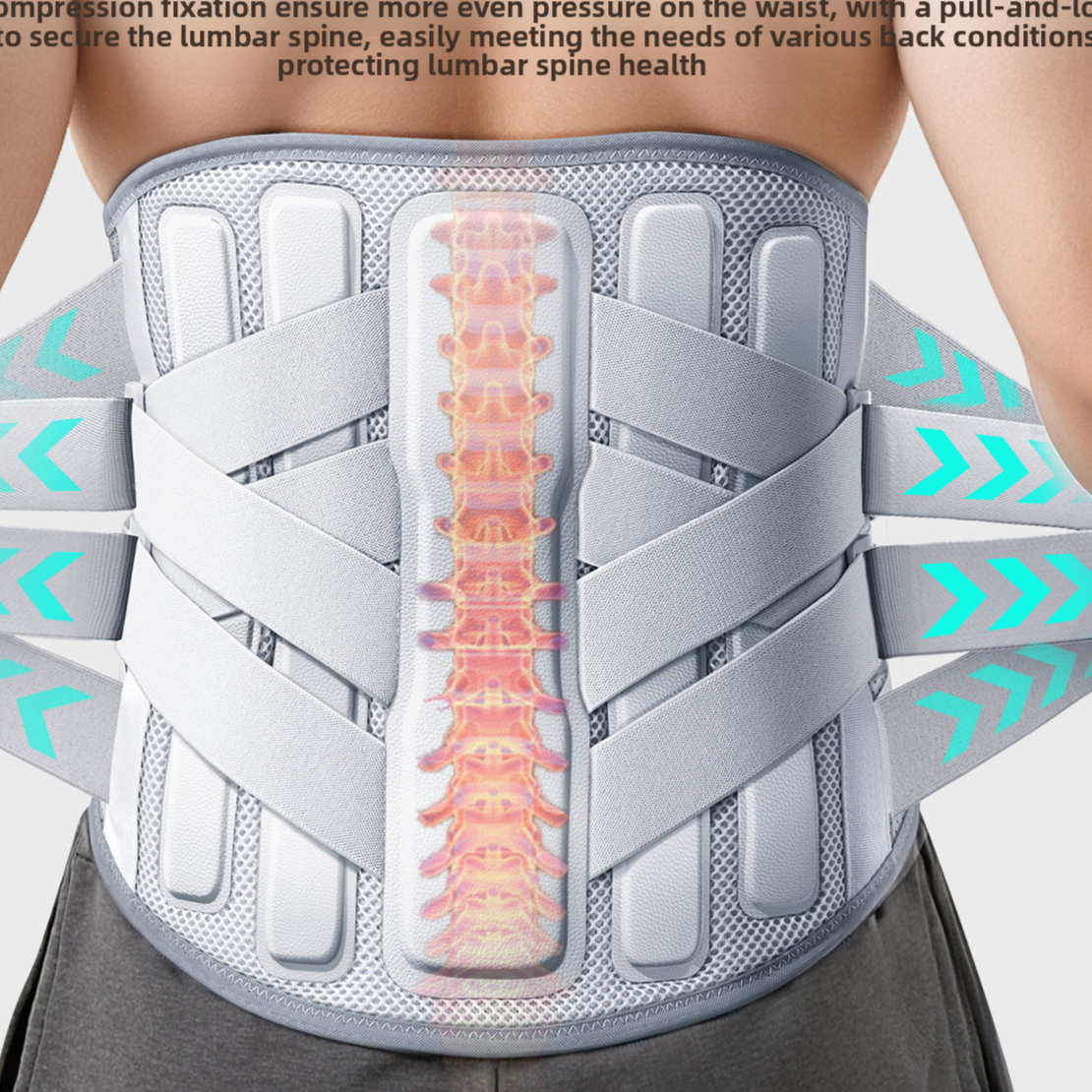 Medical Lumbar Support Belt with Heating Pad