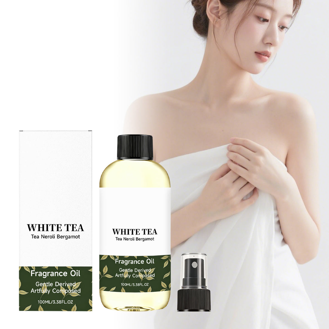 White Tea Aromatherapy Body Oil