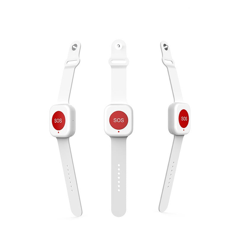 Wireless 433MHz Watch-Style Emergency SOS Alert Help Button Bracelet for Elderly Care