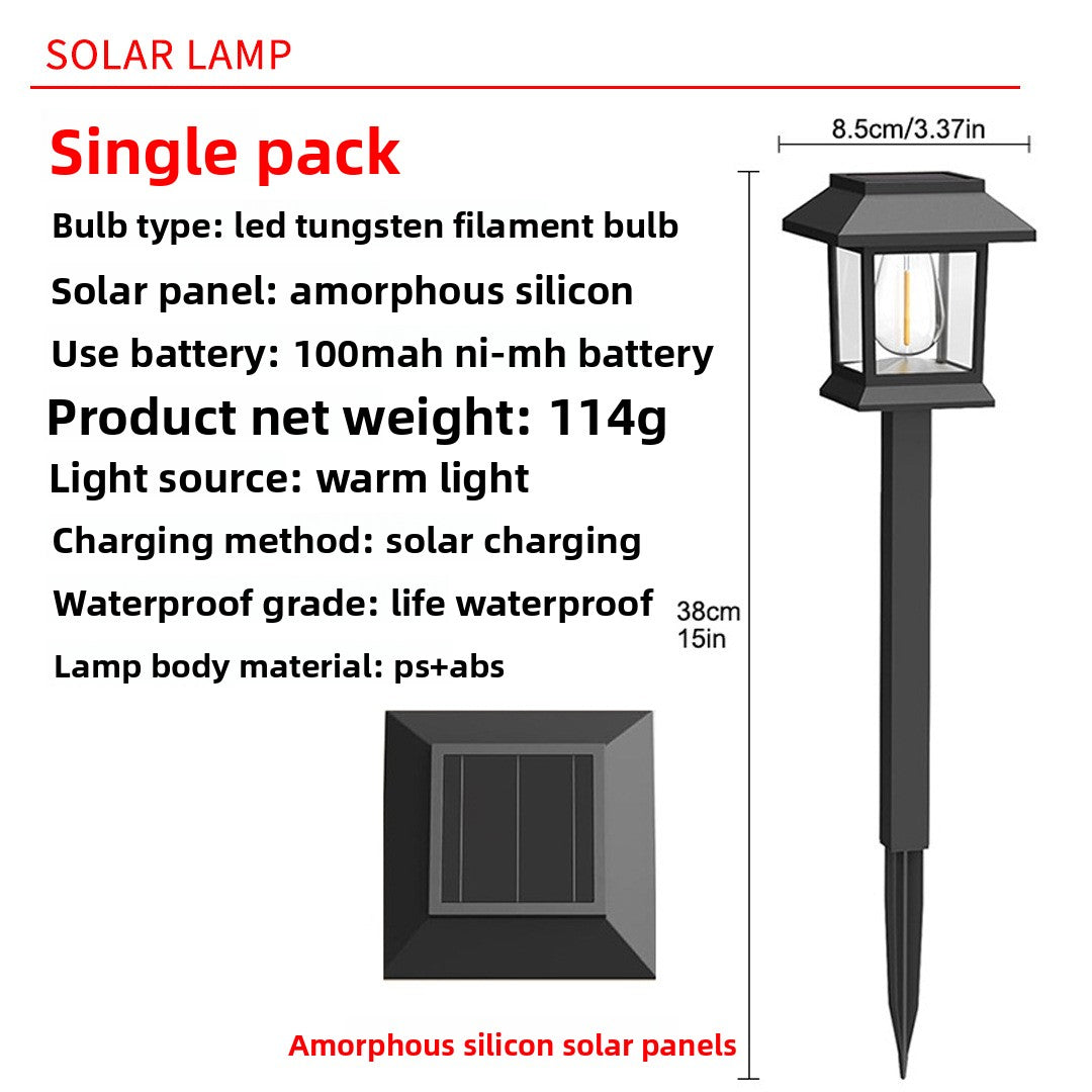 Solar Powered Outdoor Garden Light
