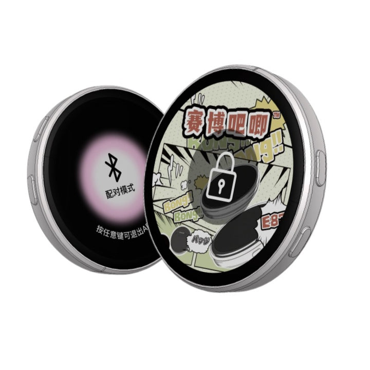 Anime Electronic Badge with Touch Screen Bluetooth