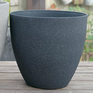 Nordic Style Stone-Look Plastic Plant Pot