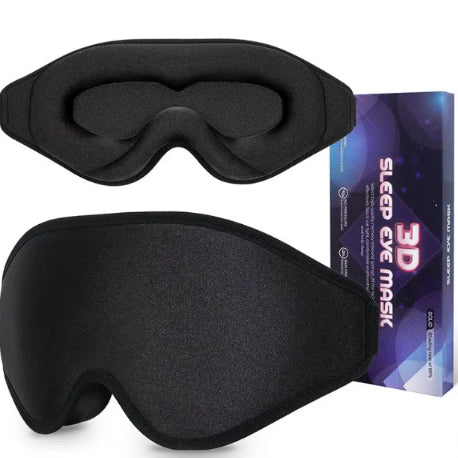 3D Contoured Memory Foam Sleep Eye Mask