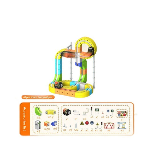 Magnetic Levitation Train Set with Building Blocks product image 5