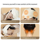 Electric Scalp and Eye Massager with Heat Therapy