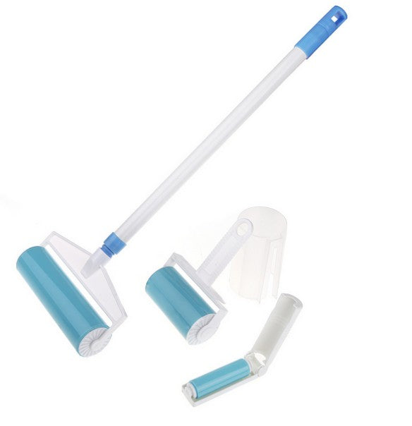 Lint roller and dust brush yellow color