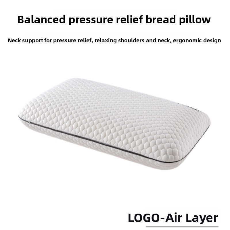Cooling Gel Memory Foam Pillow Slow Rebound Ergonomic Rectangular Sleeping Pillow with Breathable Cover