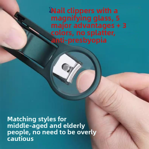 Magnifying Glass Nail Clippers