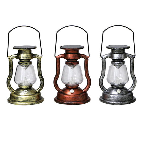 Vintage Solar LED Lantern with Flame Effect Outdoor & Pond Lighting product image 5