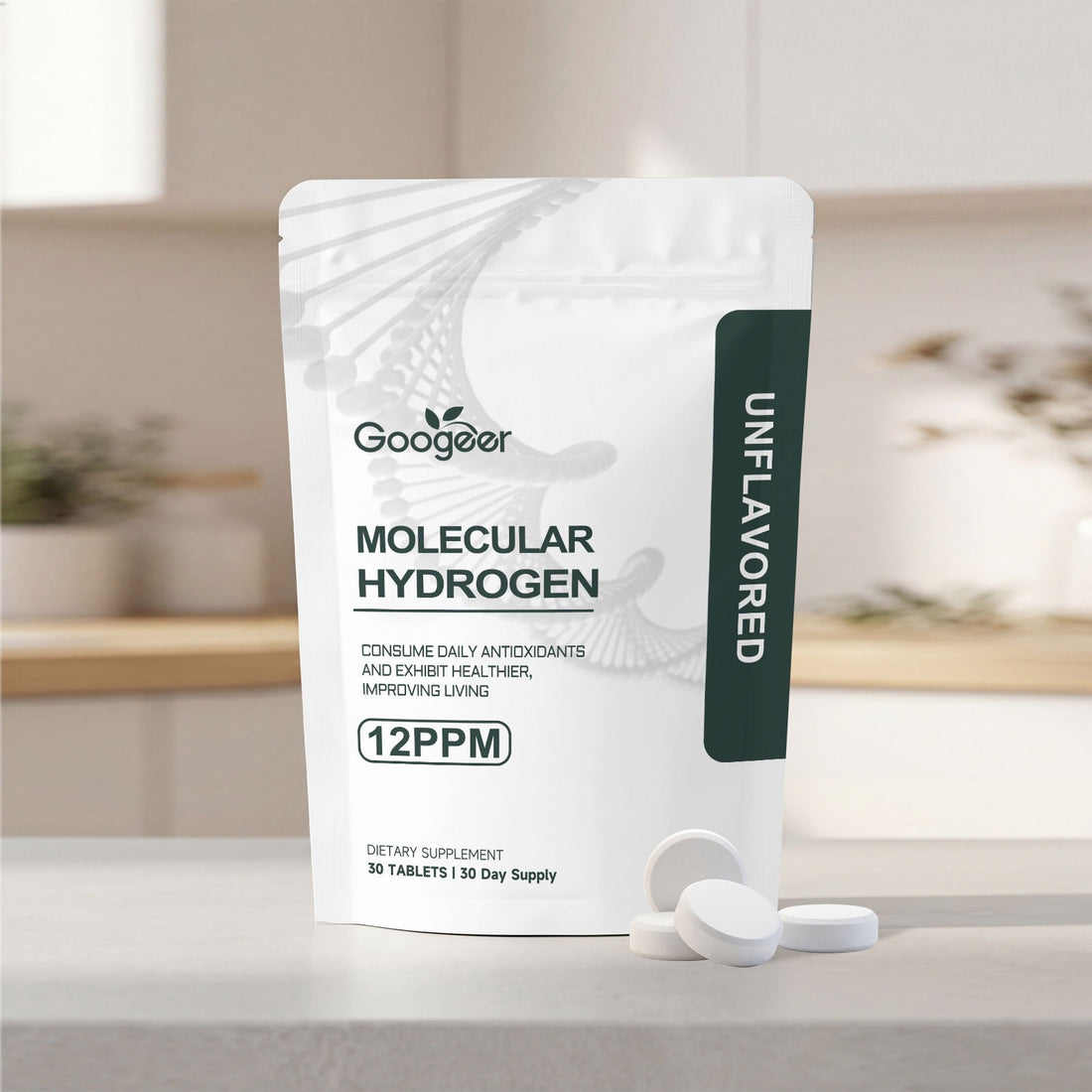 Googeer Hydrogen Boosting Tablets for Energy and Vitality product image 1