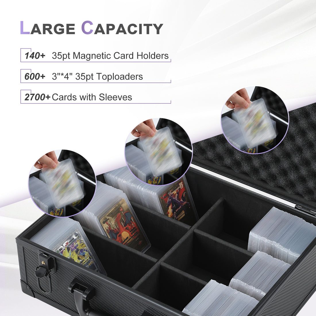 Rugged and durable rating card cabinet