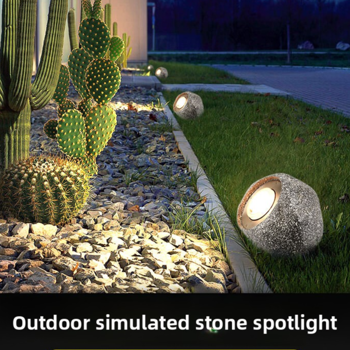 Waterproof Imitation Stone LED Flood Light for Outdoor Garden