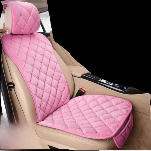 Winter Car Plush Seat Cushion with Lumbar Support product image 6