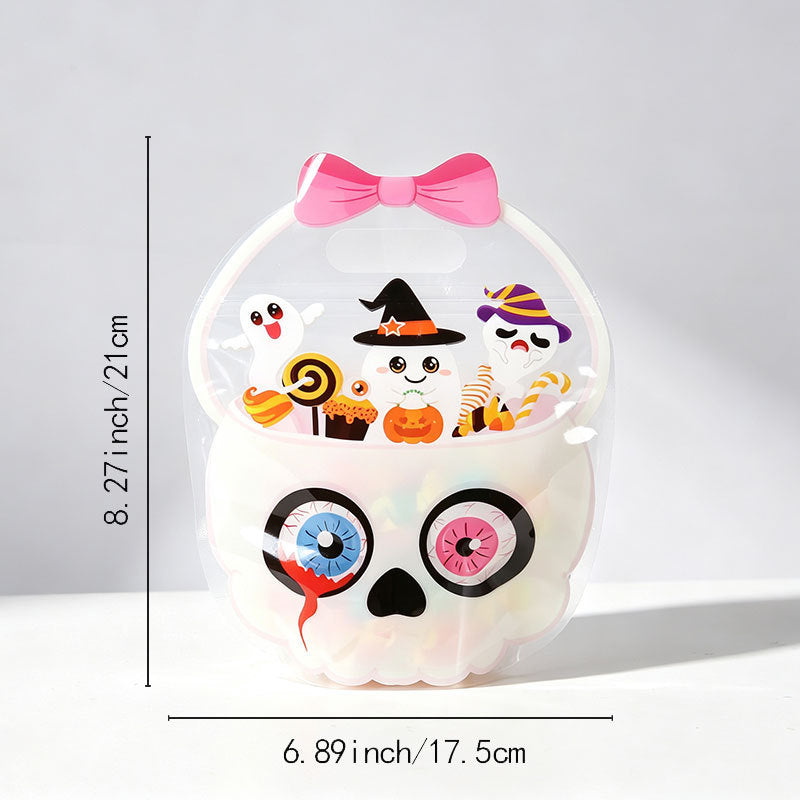 Halloween pumpkin pot candy bag