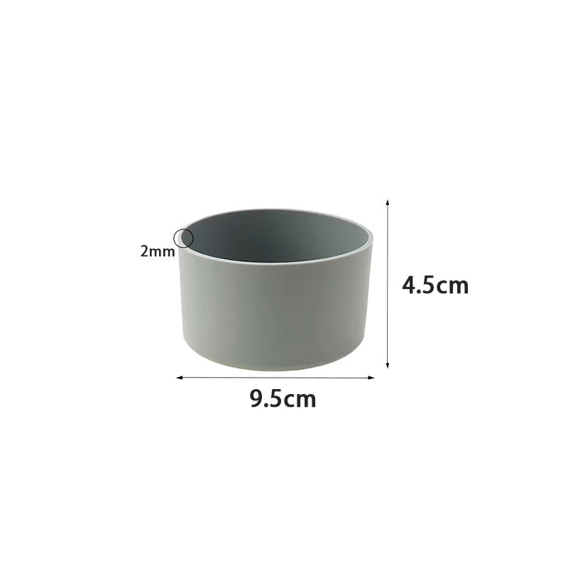 Silicone Cup Coaster with Non-Slip Base
