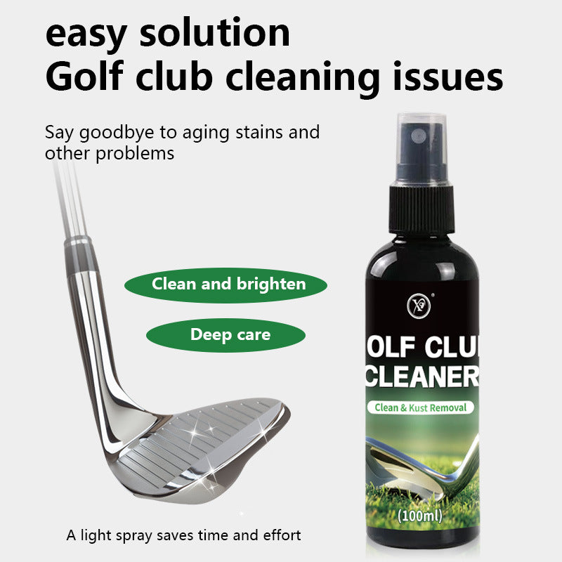 Golf Club Cleaner Spray Scratch Repair Polishing Agent