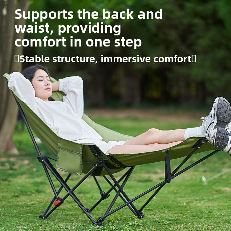Adjustable Reclining Folding Camping Chair