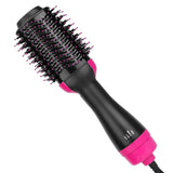 4-in-1 Hot Hair Styling Brush straightener function detail