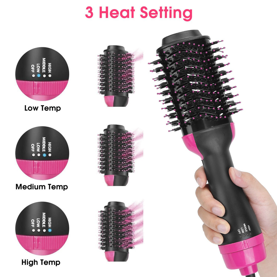 4-in-1 Hot Hair Styling Brush5