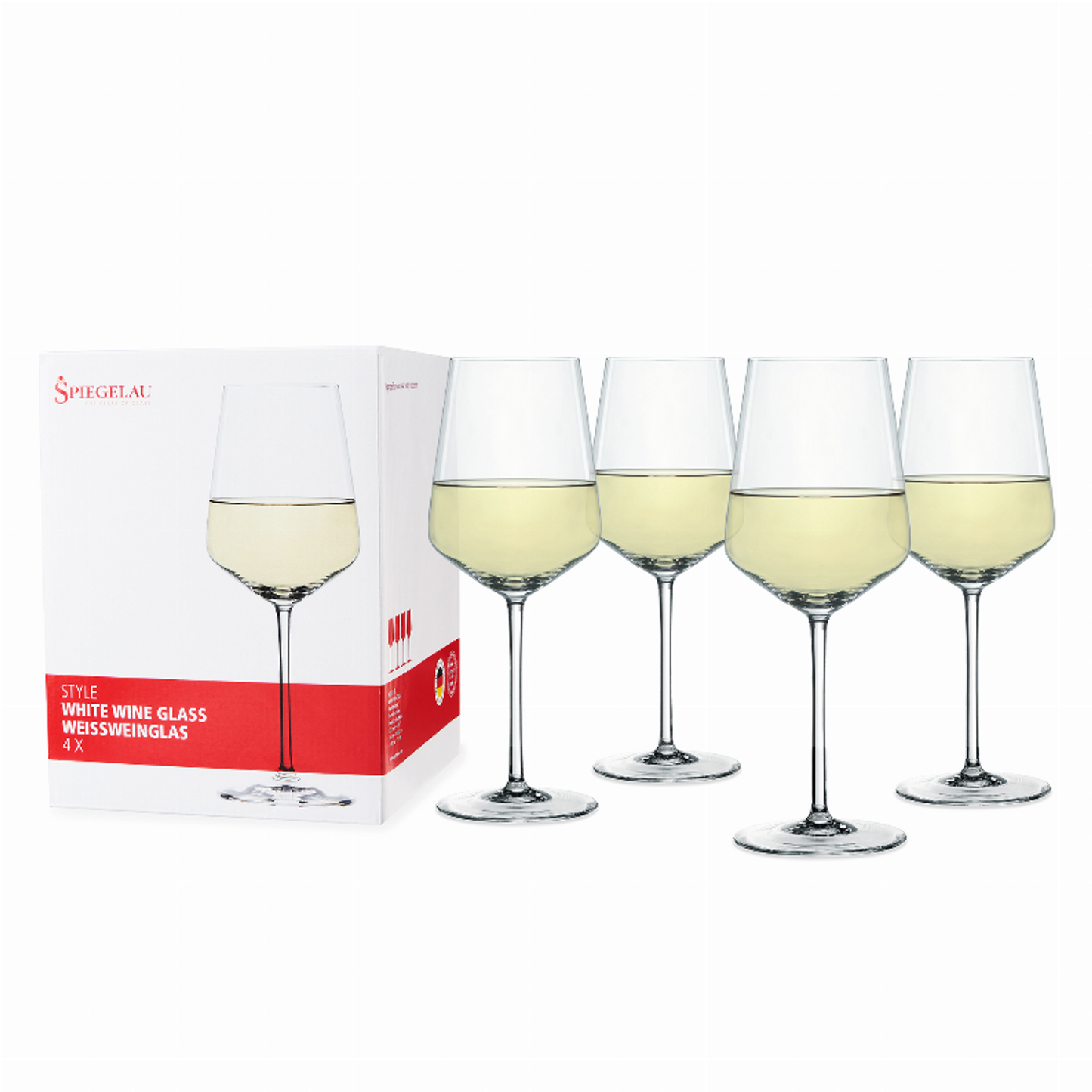 Spiegelau Style White Wine Glass Set of 4