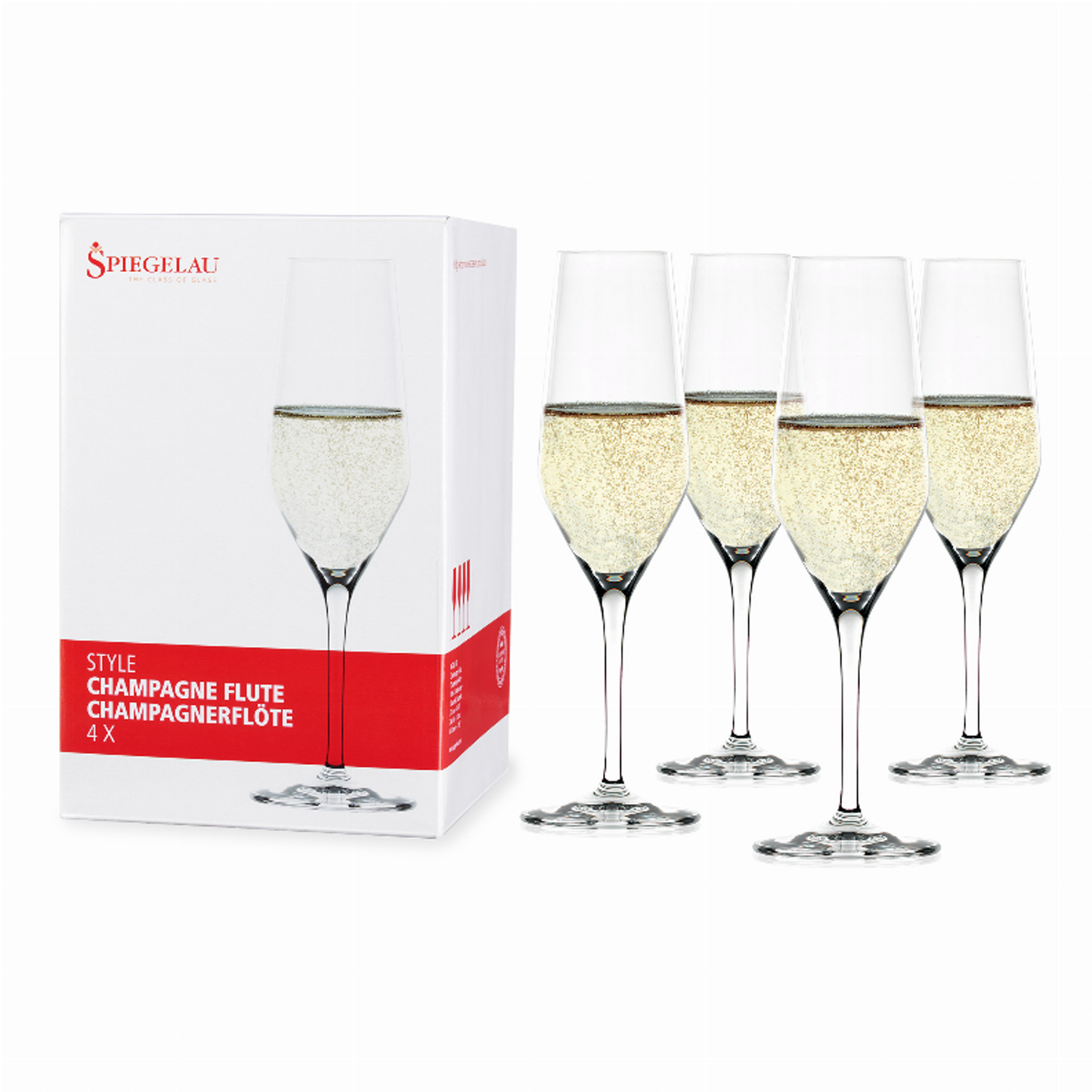 Spiegelau Champagne Flute Set of 4