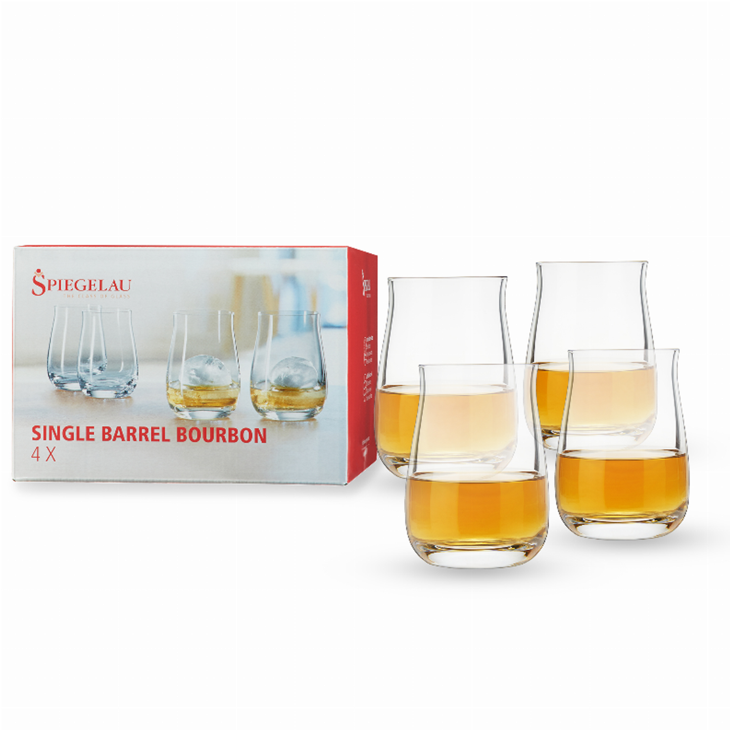 Spiegelau Single Barrel Bourbon Glass Set of 4