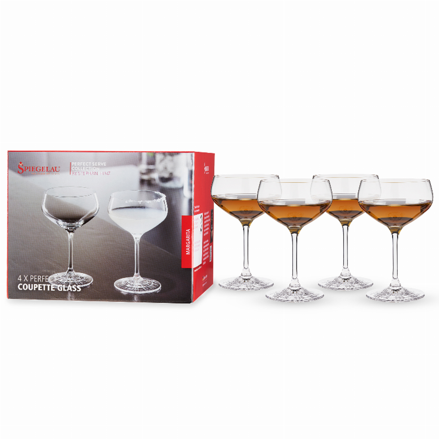 Spiegelau Perfect Serve Coupette Glasses, Set of 4