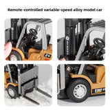 Miniature remote-controlled forklift