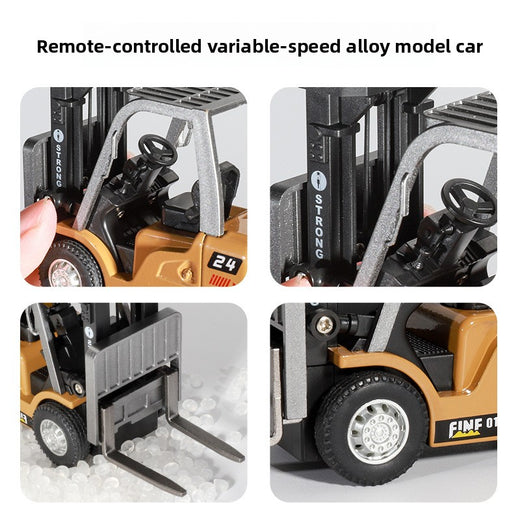 Miniature remote-controlled forklift
