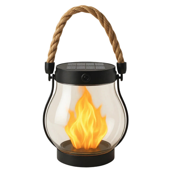 Solar powered flame lantern Decor product image 5