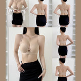 Front Clasp Strapless Push-Up Bra
