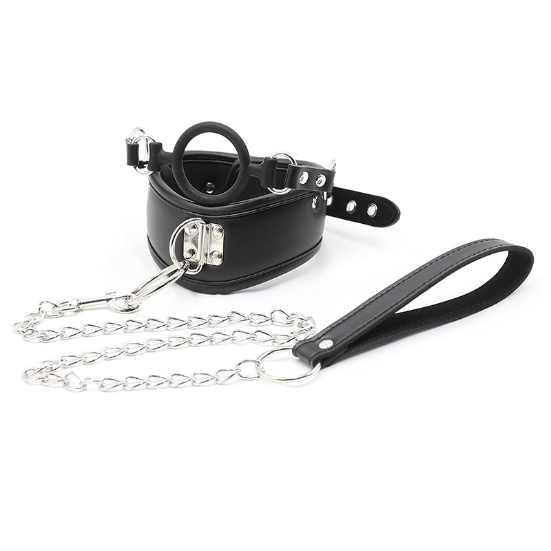 Leather Neck Cover Adult Toy