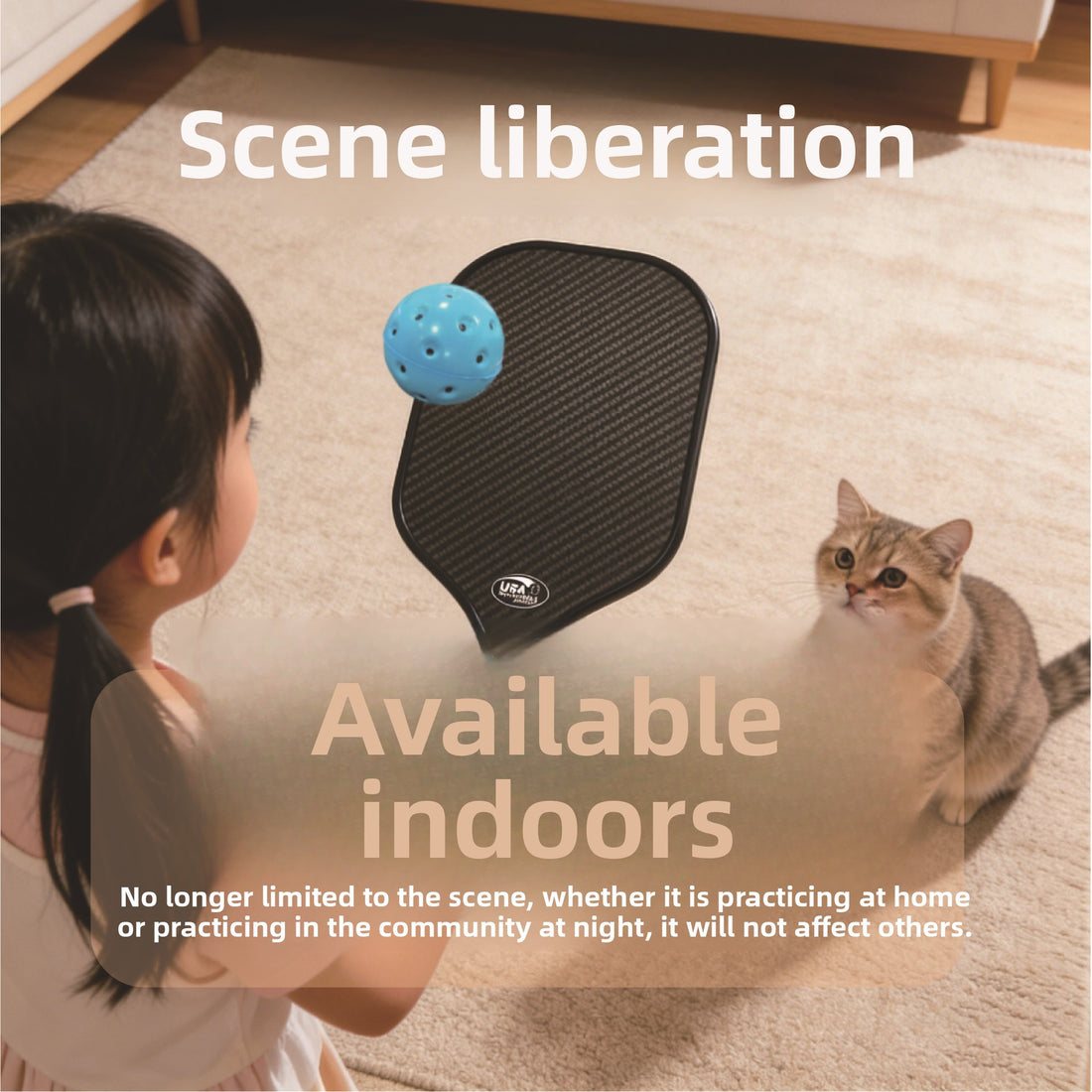 Lightweight Silent Practice Pickleball product image 1