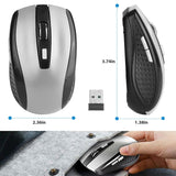 2.4G Wireless Gaming Mouse with Adjustable DPI Buttons