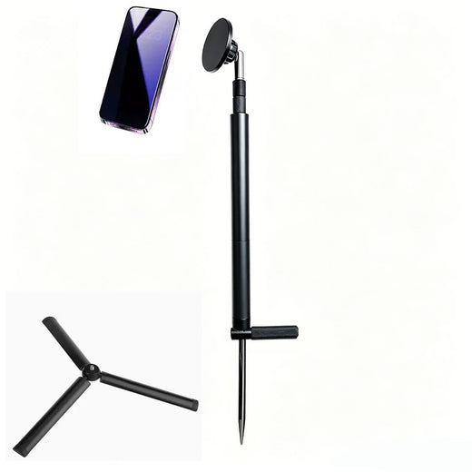 Universal Foot-Operated Phone Stand Tripod with Magsafe