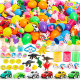 Easter Surprise Eggs with Hidden Toys for Children