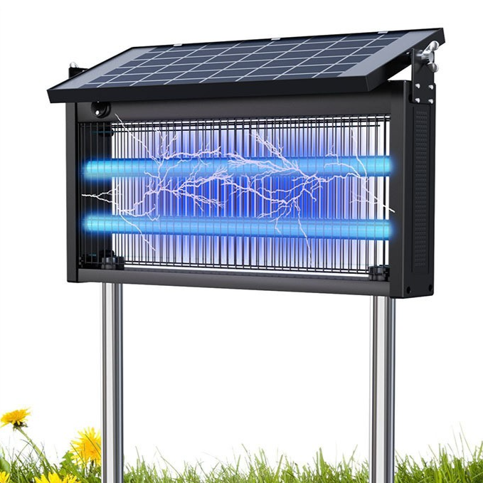 Solar Powered Outdoor Mosquito Killer Lamp
