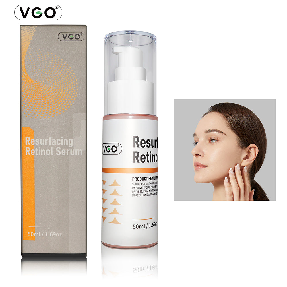 Resurfacing Retinol Serum bottle, front view