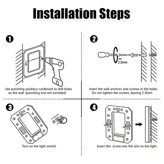 Solar-powered door sign light Decor product image 4
