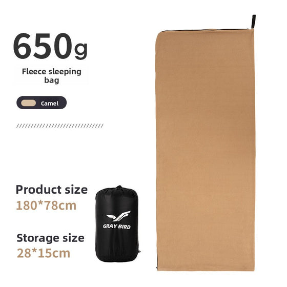 Portable Polar Fleece Sleeping Bag Camping Shelter & Sleep product image 5