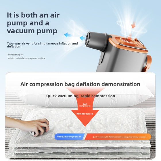 Portable Electric Air Pump with LED Light Electronic & Mechanical product image 2
