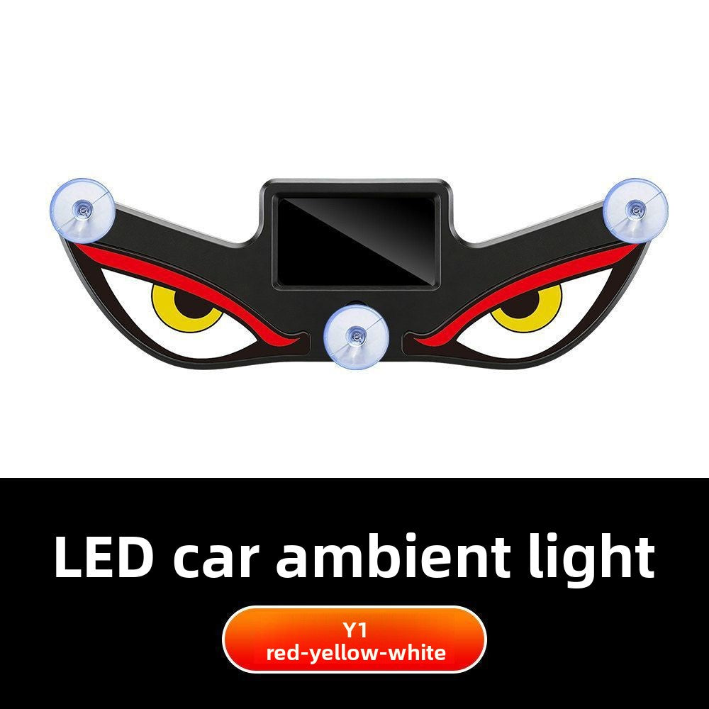 Decorative ambient lighting for car windows