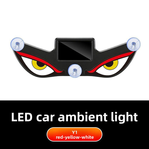 Decorative ambient lighting for car windows