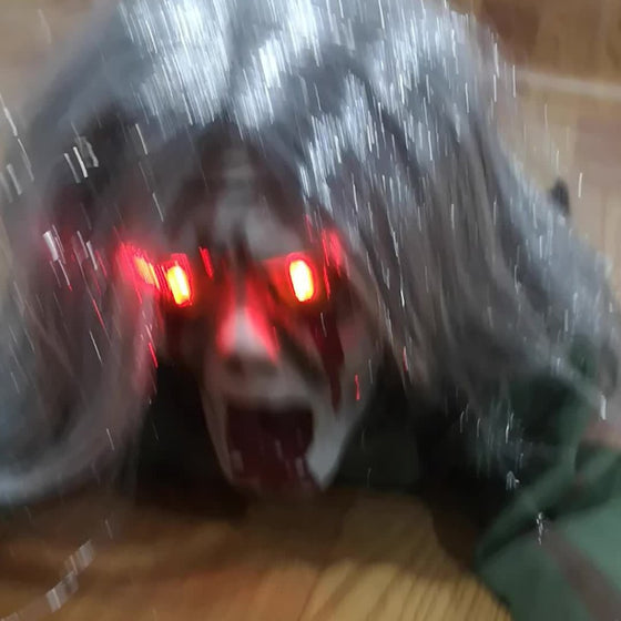 Electric crawling zombie Halloween prop, photo 4