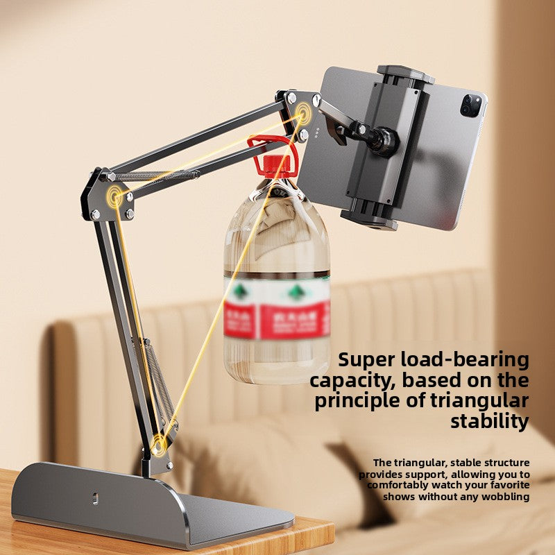 Hidden bedside phone holder