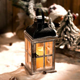 Vintage Portable Iron Candle Lantern