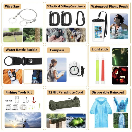 Emergency Survival Tool Kit Outdoor Lighting & Tools product image 4