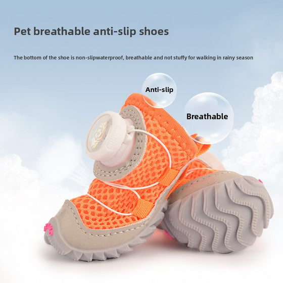 Breathable mesh dog shoes, photo 4
